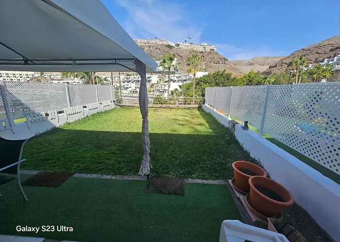 Luxurious With Private Terrace And Garden In Palmas Apartamento